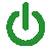 Power LED green